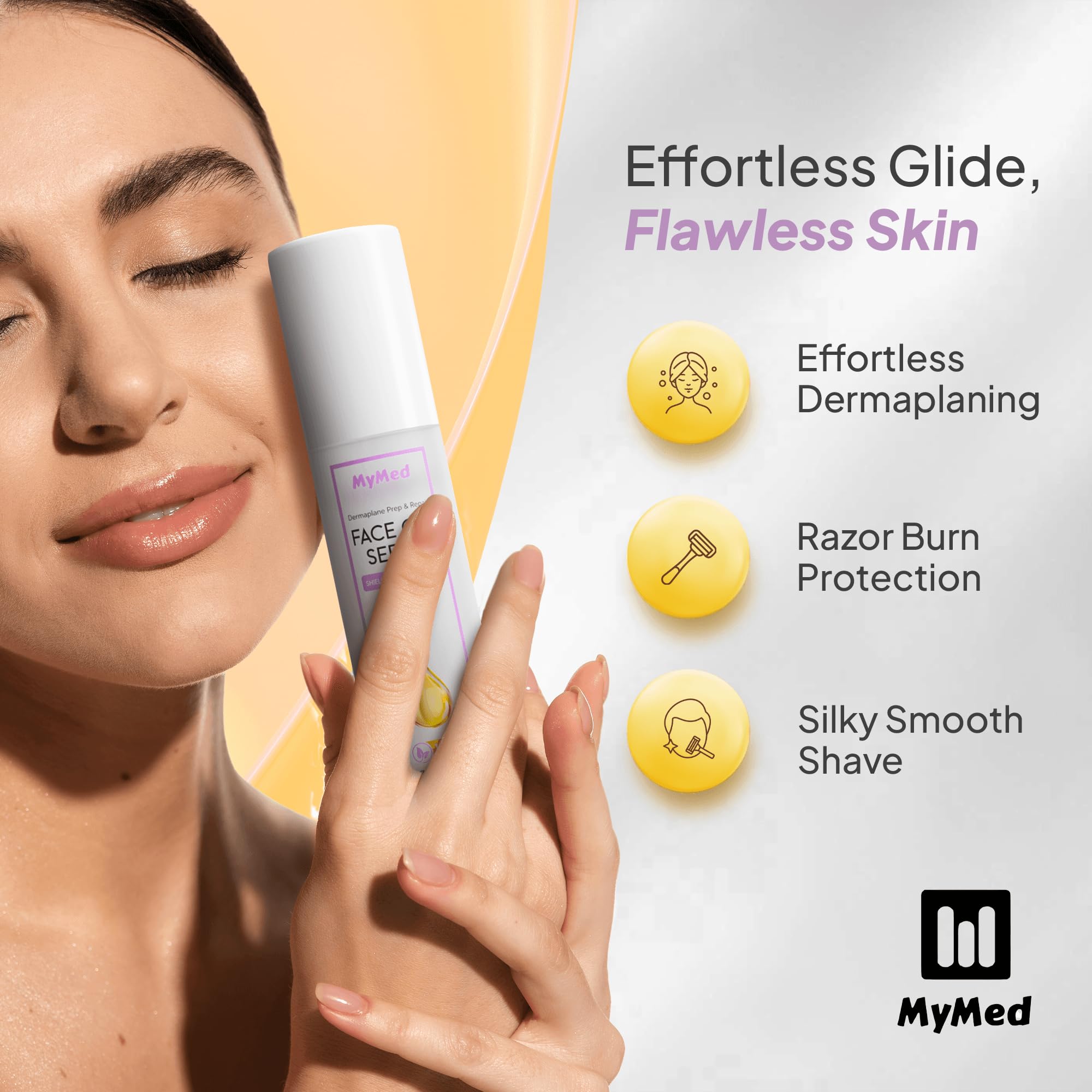 Dermaplaning Oil and 14R Dermaplane Blades, Size 14 Scalpel Blades, High Carbon Steel Dermablade Dermaplane Blades 14 Individually Wrapped Disposable 14 Blade - Image 6