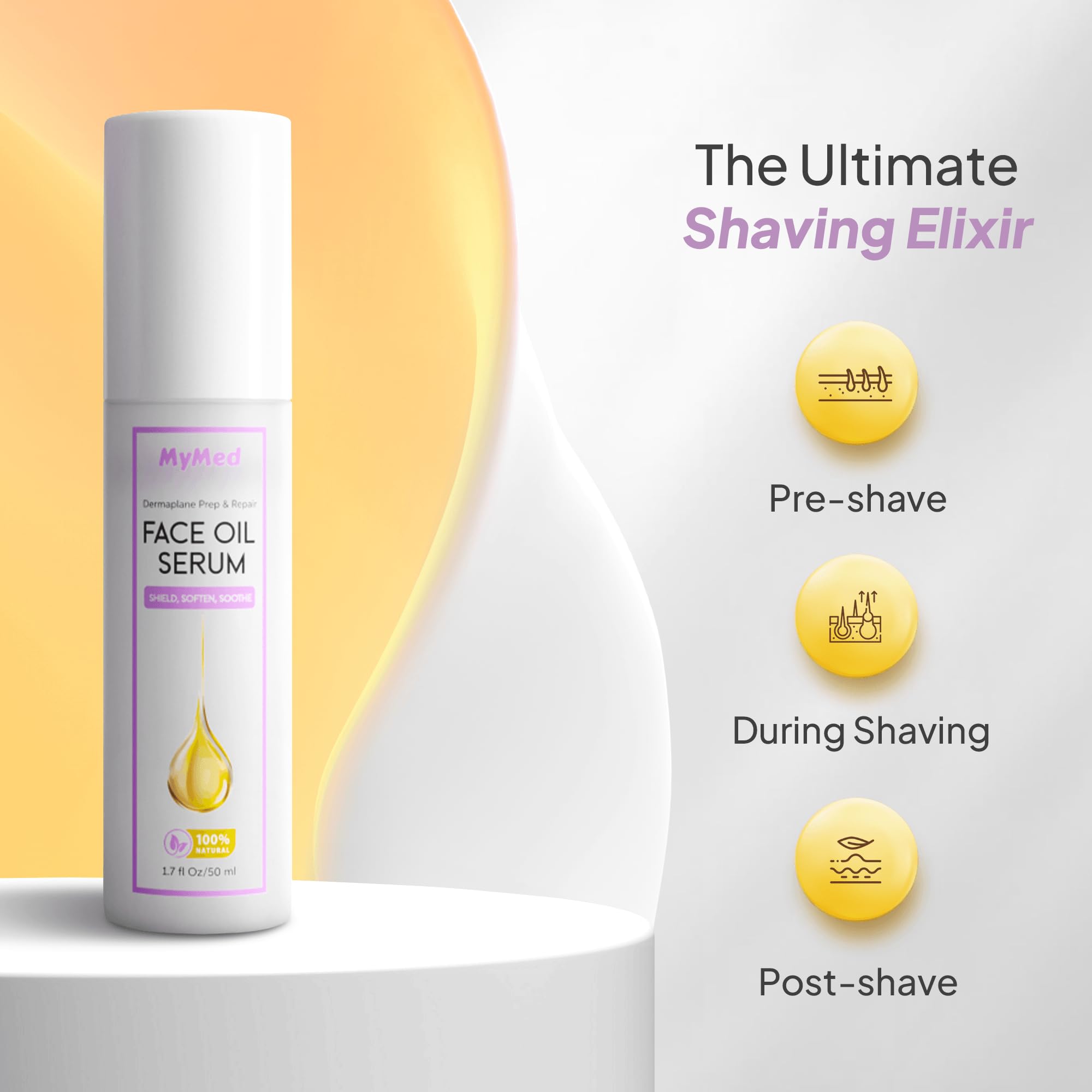 Dermaplaning Oil and 14R Dermaplane Blades, Size 14 Scalpel Blades, High Carbon Steel Dermablade Dermaplane Blades 14 Individually Wrapped Disposable 14 Blade - Image 8