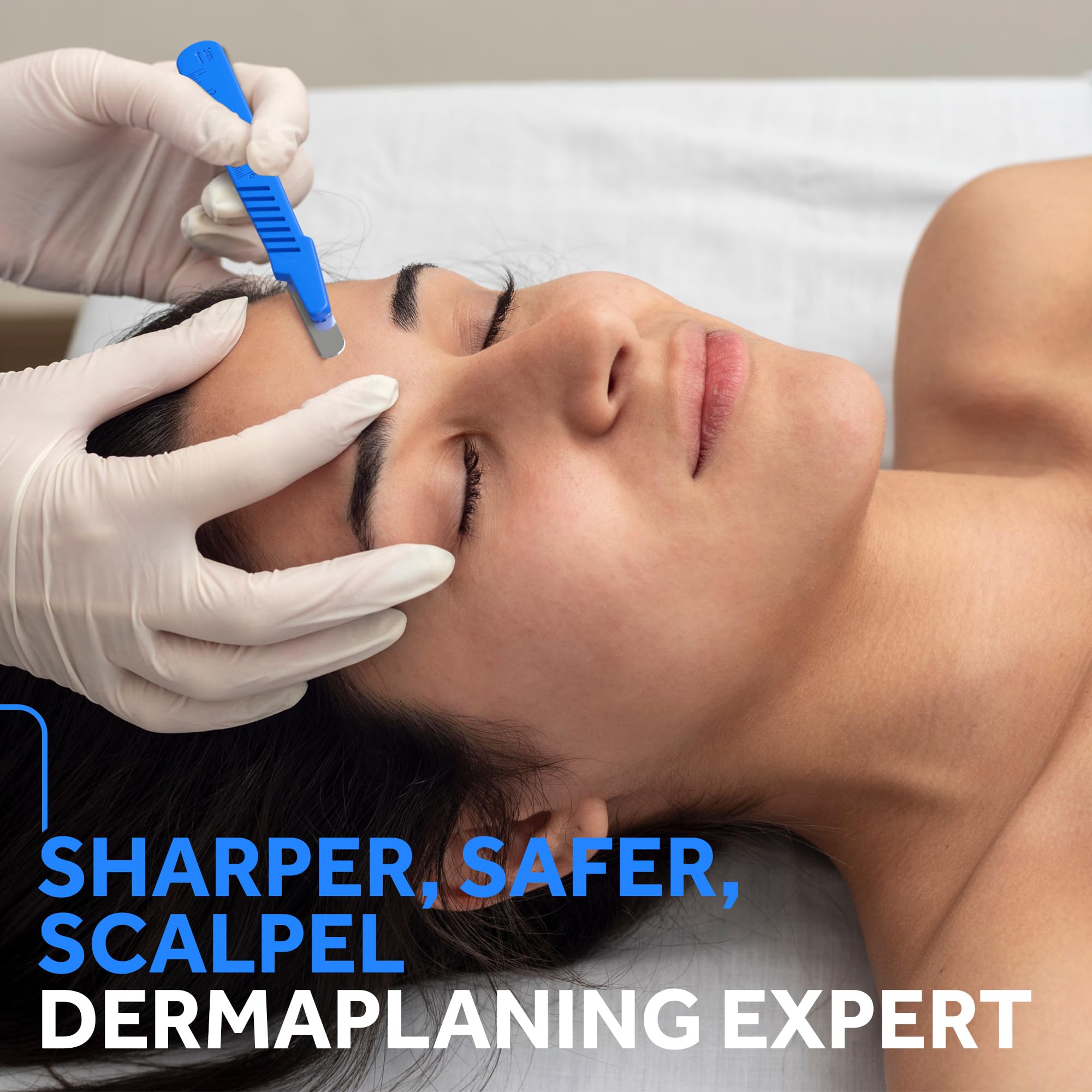 MyMed Dermaplaning Kit - Face Exfoliator - Hydrating Oil & 10R Disposable Razor Scalpels - Smooth, Flawless Skin - Image 5
