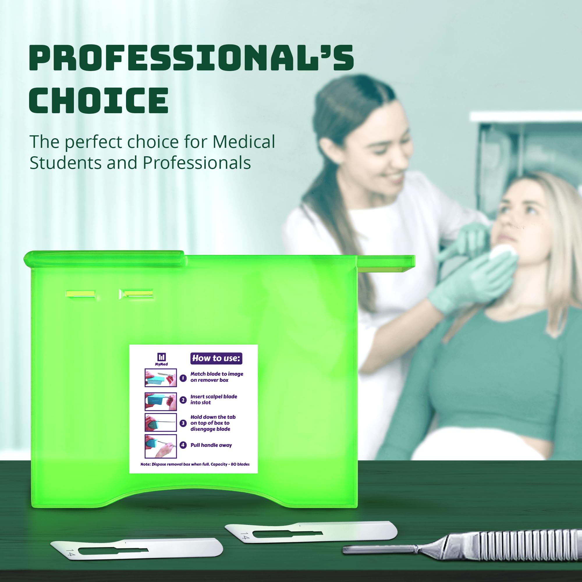 14R Dermaplaning Blades Pack of 30 + Dermaplane Blade Remover Box - Image 7