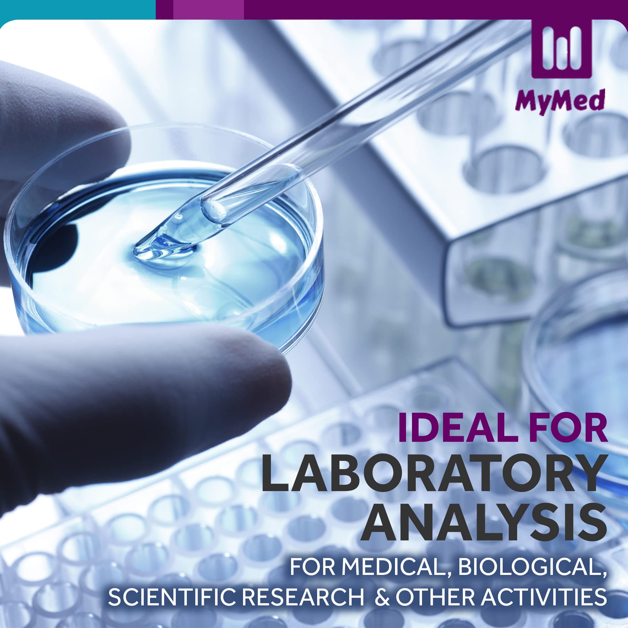 MyMed Upgraded Pack of 20 Sterile Petri Dishes with Lids (90 x 15 mm), 2ml Plastic Pipettes for Lab Analysis, School Projects, Blood Samples, Plant & Seed Cultivation Petri Dish (20) - Image 7